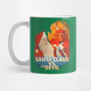 Santa Claus vs The Devil Mug